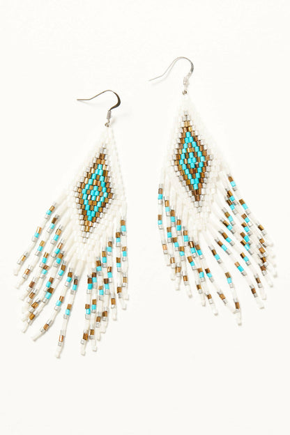 Idyllwind Women | Blanco River Beaded Fringe Earrings