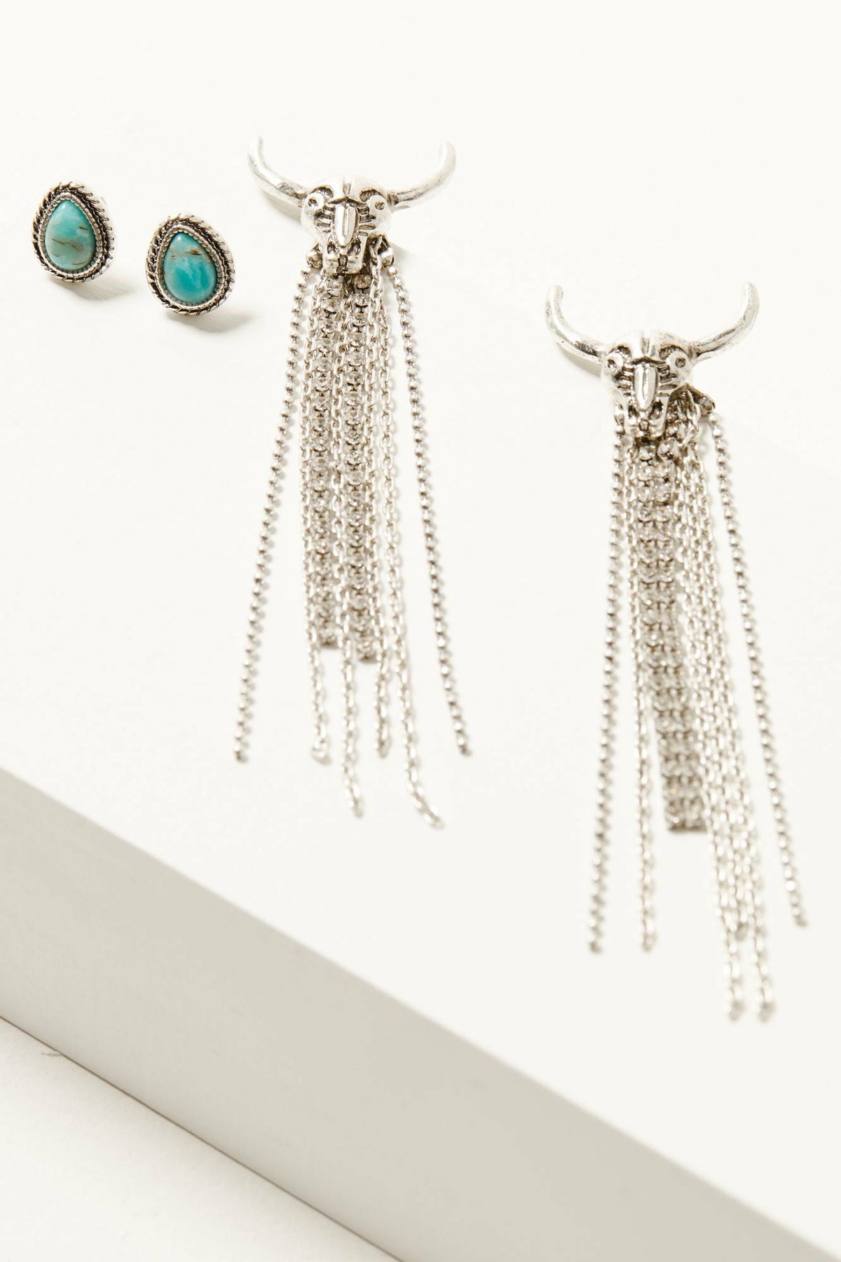 Idyllwind Women | Hartley Antique Silver Earring Set - 2 Piece
