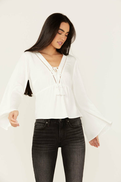 Idyllwind Women | Cedar Lace-Up Top