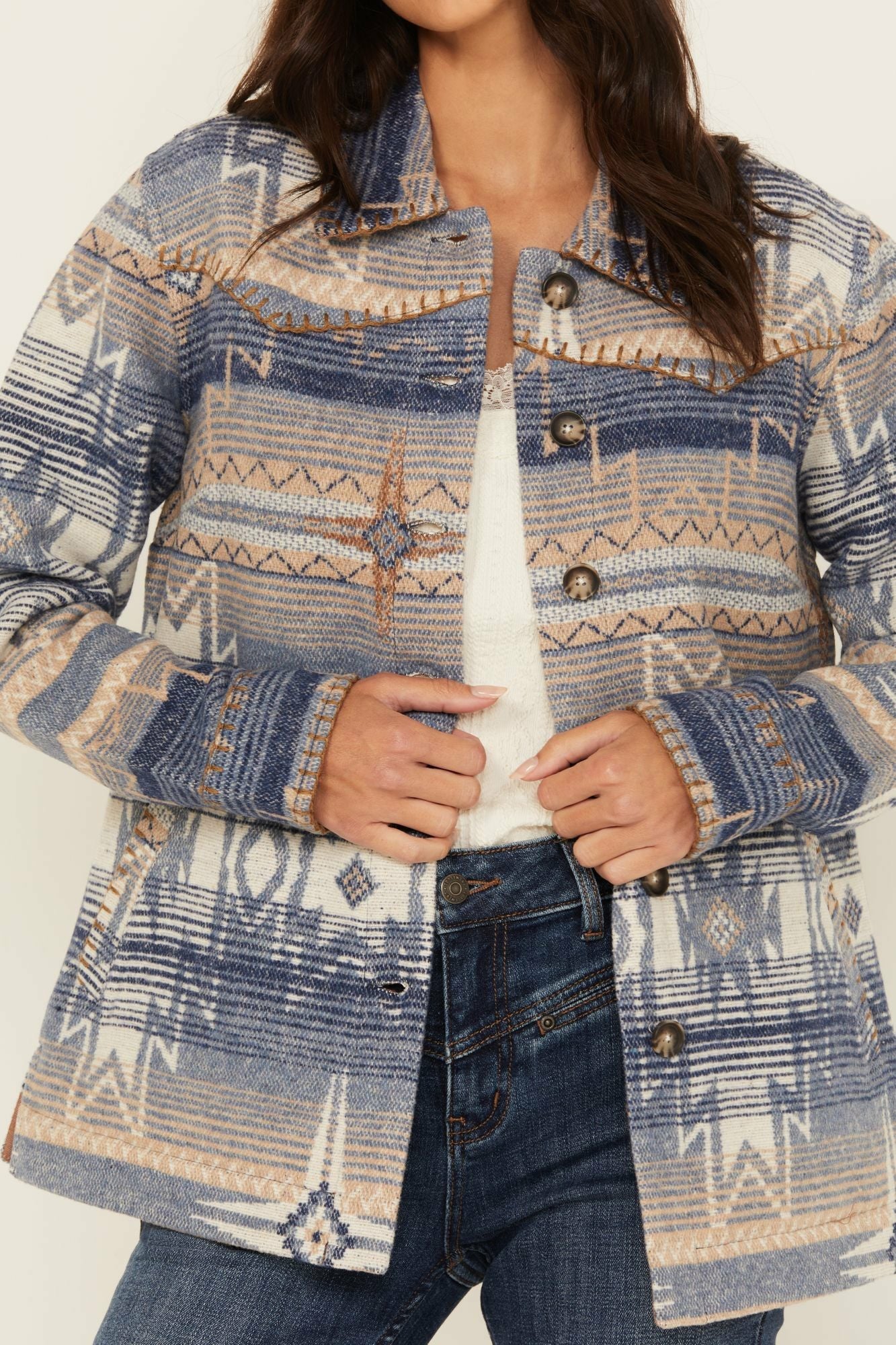 Idyllwind Women | Sanford Whip Stitch Blanket Jacket