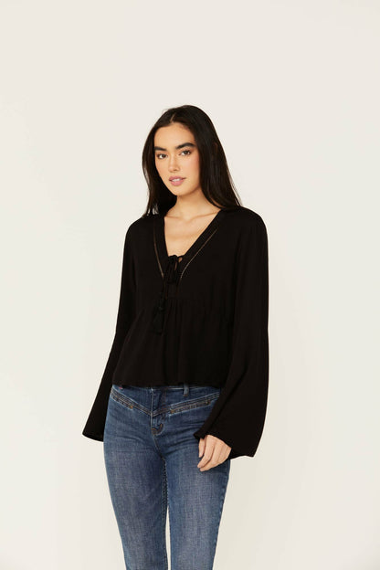 Idyllwind Women | Cedar Lace-Up Top