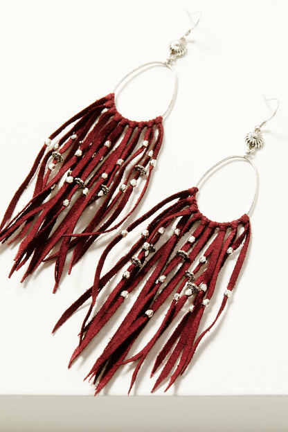Idyllwind Women | Montoya Leather Fringe Earrings