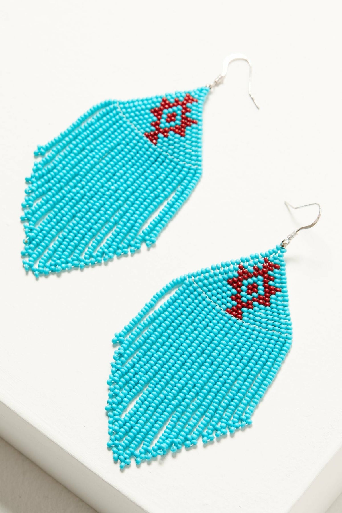 Idyllwind Women | Quinley Turquoise Beaded Fringe Earrings