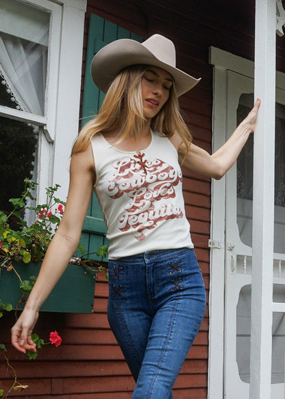 Idyllwind Women | Fahari Lace-Up Front Top