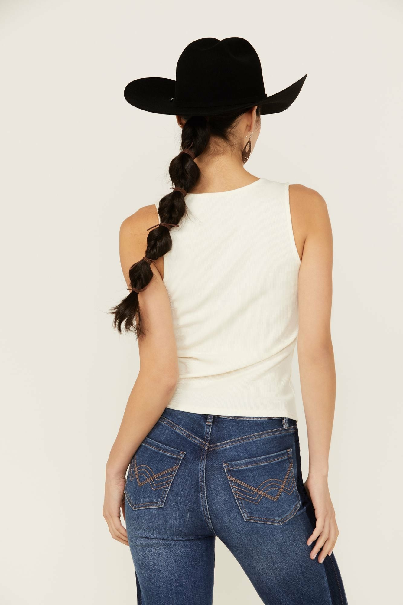 Idyllwind Women | Fahari Lace-Up Front Top
