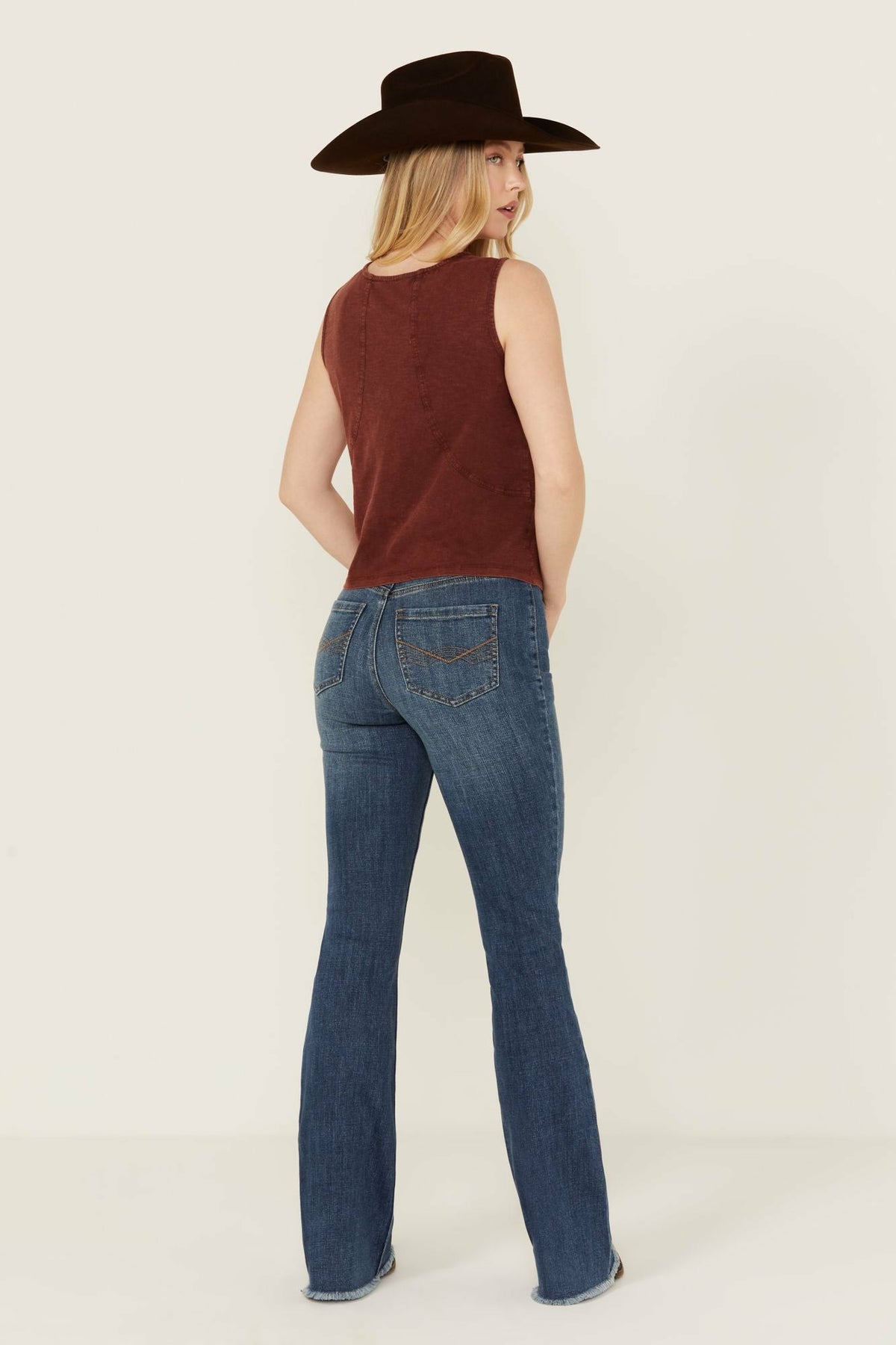 Idyllwind Women | Dark Wash Outlaw Super High Rise Bootcut Stretch Denim Jeans