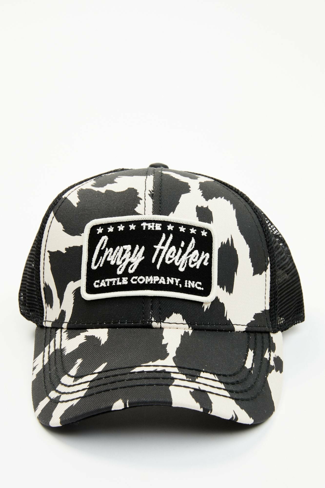 Idyllwind Women | Crazy Heifer Cow Print Baseball Cap