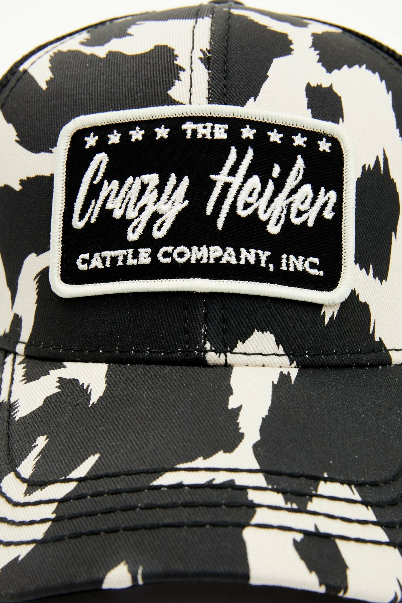 Idyllwind Women | Crazy Heifer Cow Print Baseball Cap