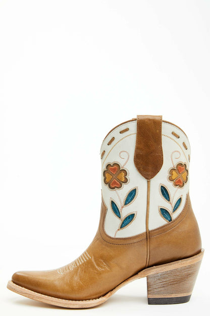 Idyllwind Women | Runaway Tan Western Booties - Round Toe