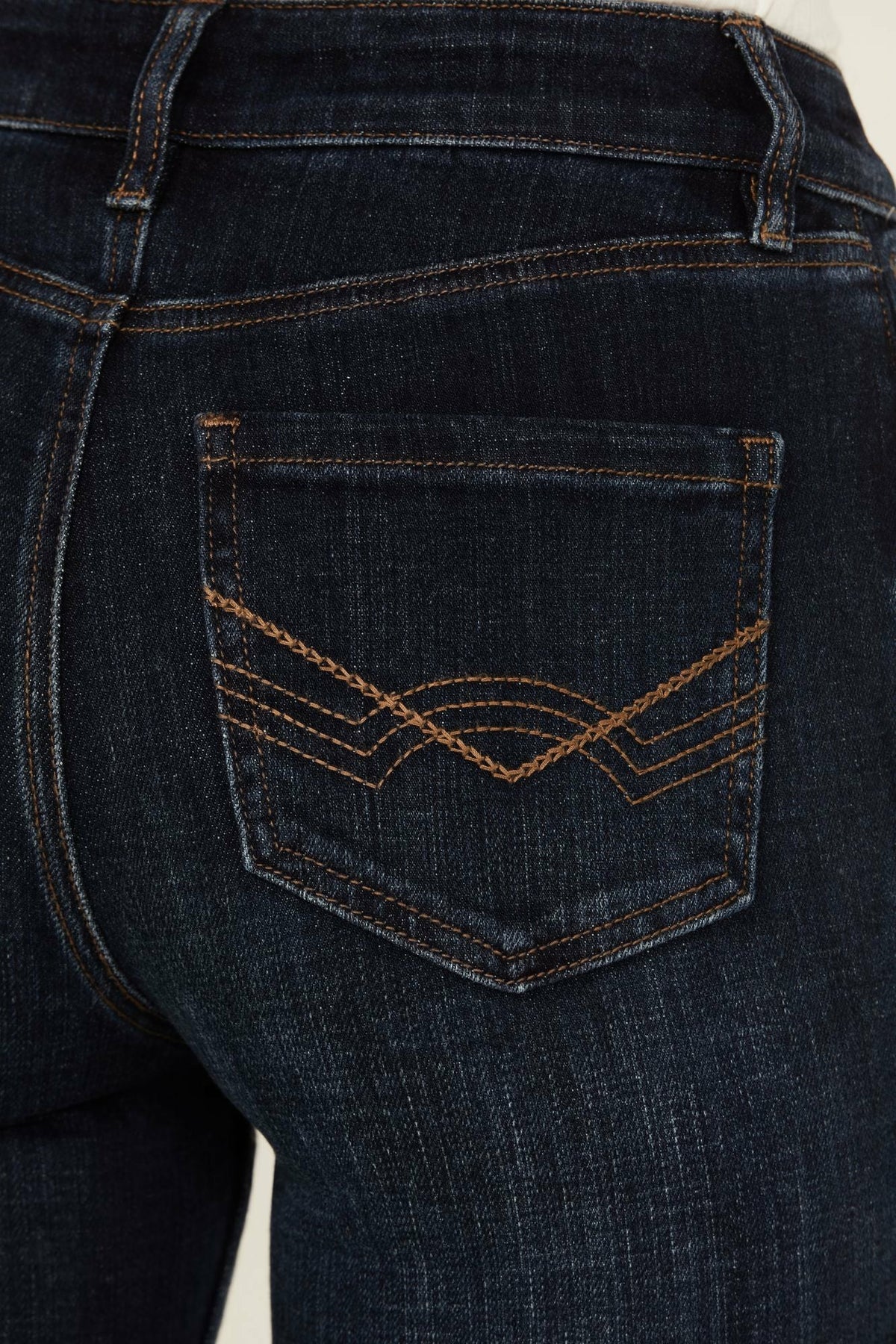 Idyllwind Women | Regent Dark Wash Gypsy High Rise Seamed Bootcut Comfort Stretch Denim Jeans