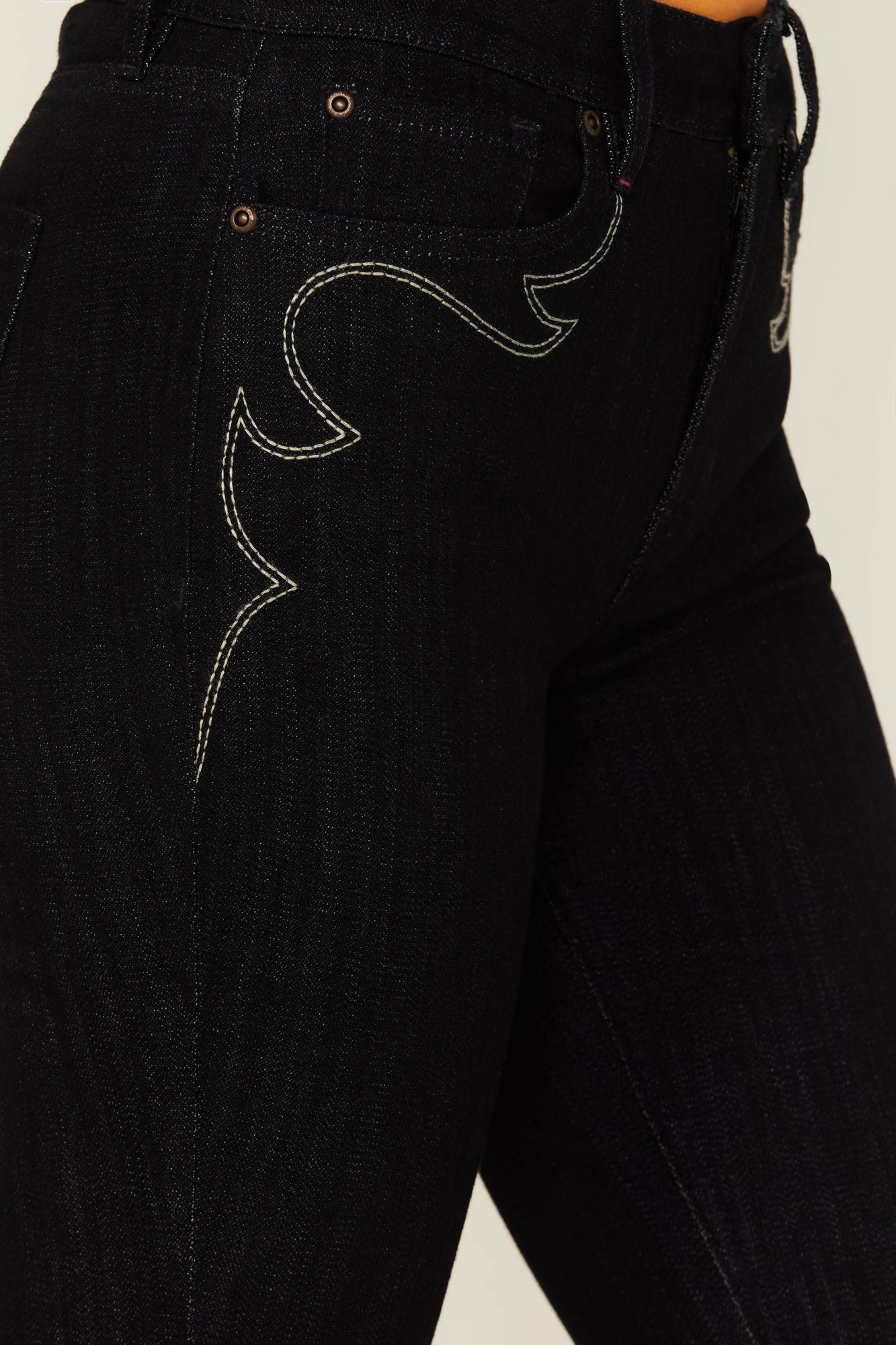 Idyllwind Women | Glenn Dark Wash High Rise Western Stitched Bootcut Comfort Stretch Denim Jeans