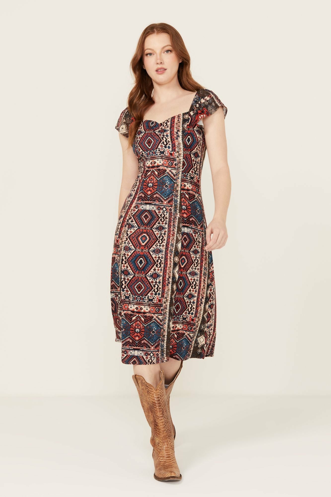 Idyllwind Women | Bethany Flutter Sleeve Dress