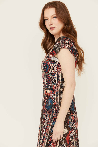 Idyllwind Women | Bethany Flutter Sleeve Dress