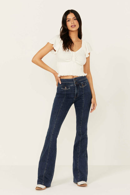 Idyllwind Women | La Vista Dark Wash Legend High Rise Bootcut Comfort Stretch Denim Jeans