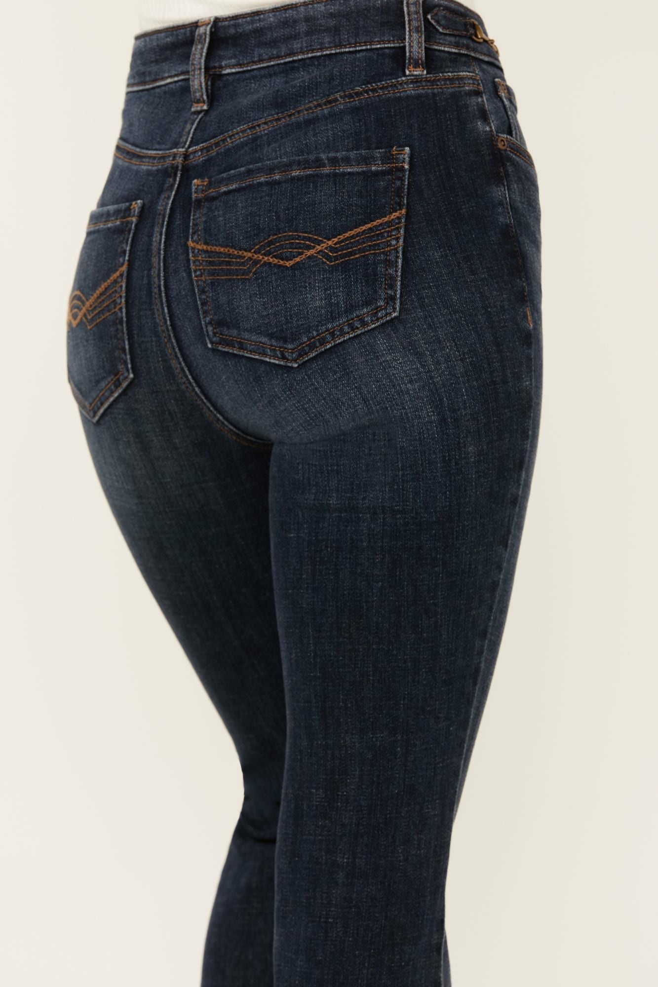 Idyllwind Women | Hermosa Dark Wash High Rise Bootcut Horsebit Comfort Stretch Denim Jeans