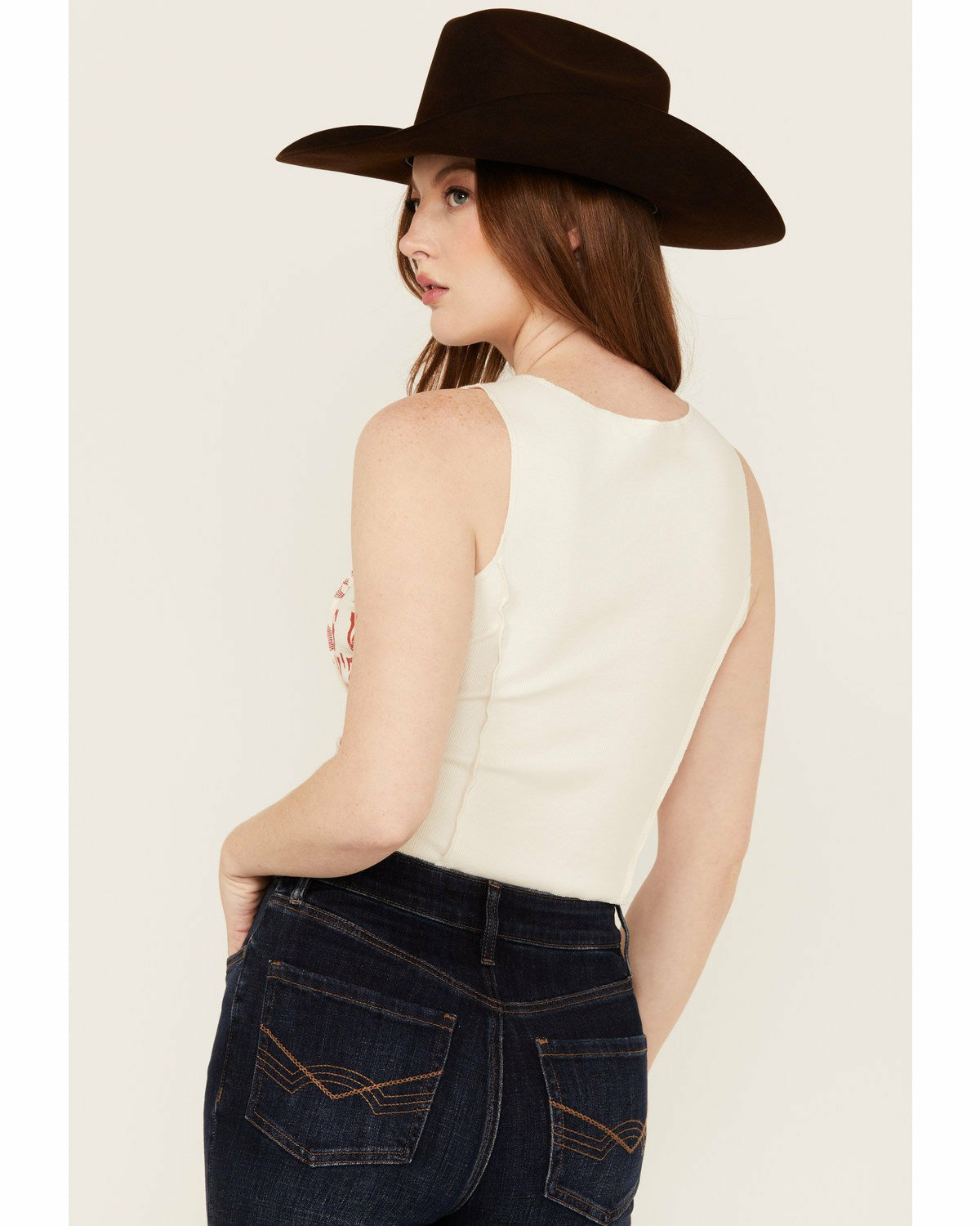 Idyllwind Women | Rhett The West Was Wild Graphic Rib Knit Tank