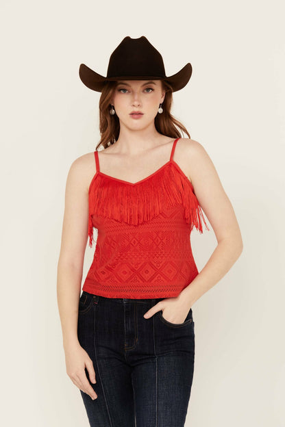 Idyllwind Women | Redmond Lace Fringe Cami