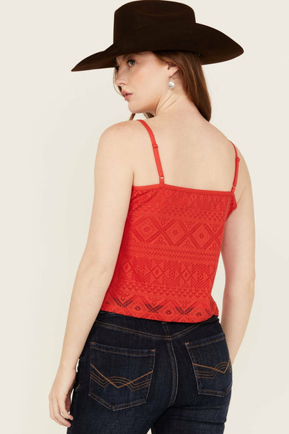 Idyllwind Women | Redmond Lace Fringe Cami