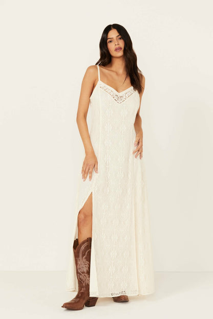Idyllwind Women | Wyn Maxi Lace Slip Dress