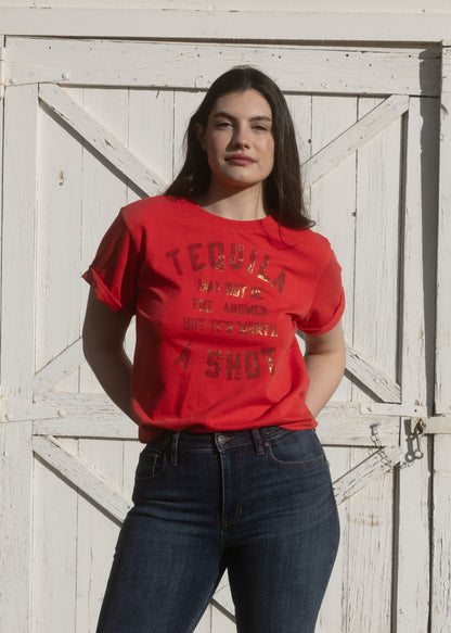 Idyllwind Women | Rundle Tequila Shot Short Sleeve Graphic Tee