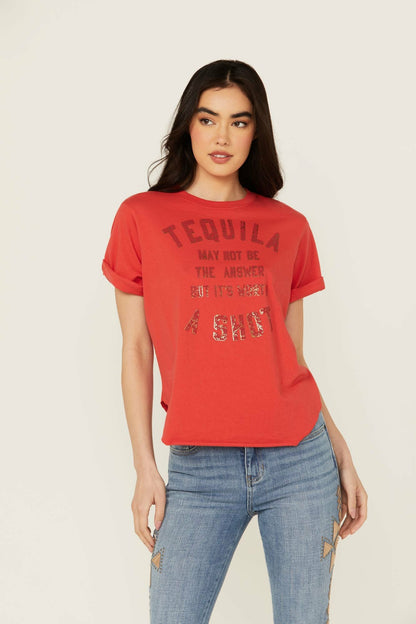 Idyllwind Women | Rundle Tequila Shot Short Sleeve Graphic Tee