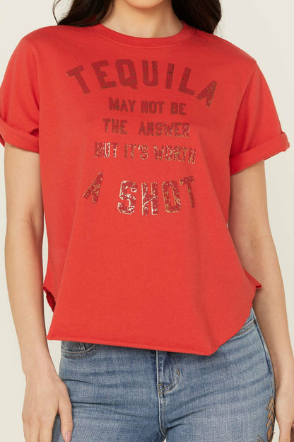 Idyllwind Women | Rundle Tequila Shot Short Sleeve Graphic Tee