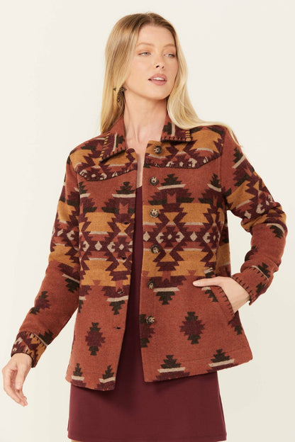 Idyllwind Women | Lane Southwestern Print Shacket