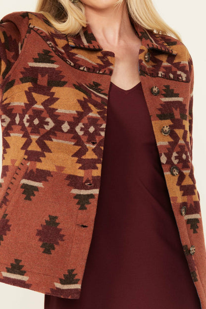 Idyllwind Women | Lane Southwestern Print Shacket