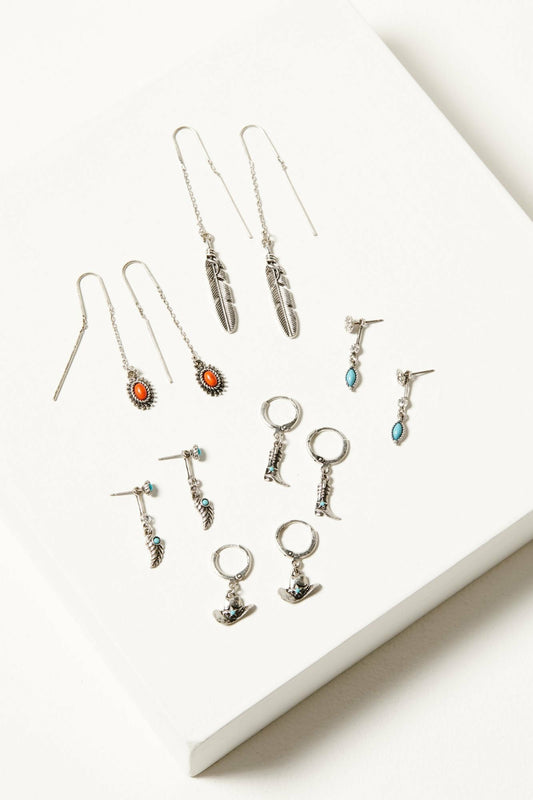Idyllwind Women | Bellvue Antique Earring Set - 6 Piece