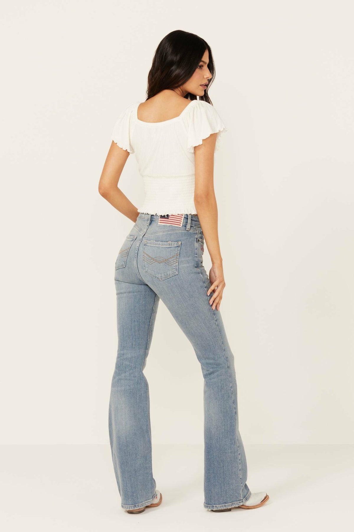 Idyllwind Women | Western Cowboy Embroidered High Rise Bootcut Denim Jeans