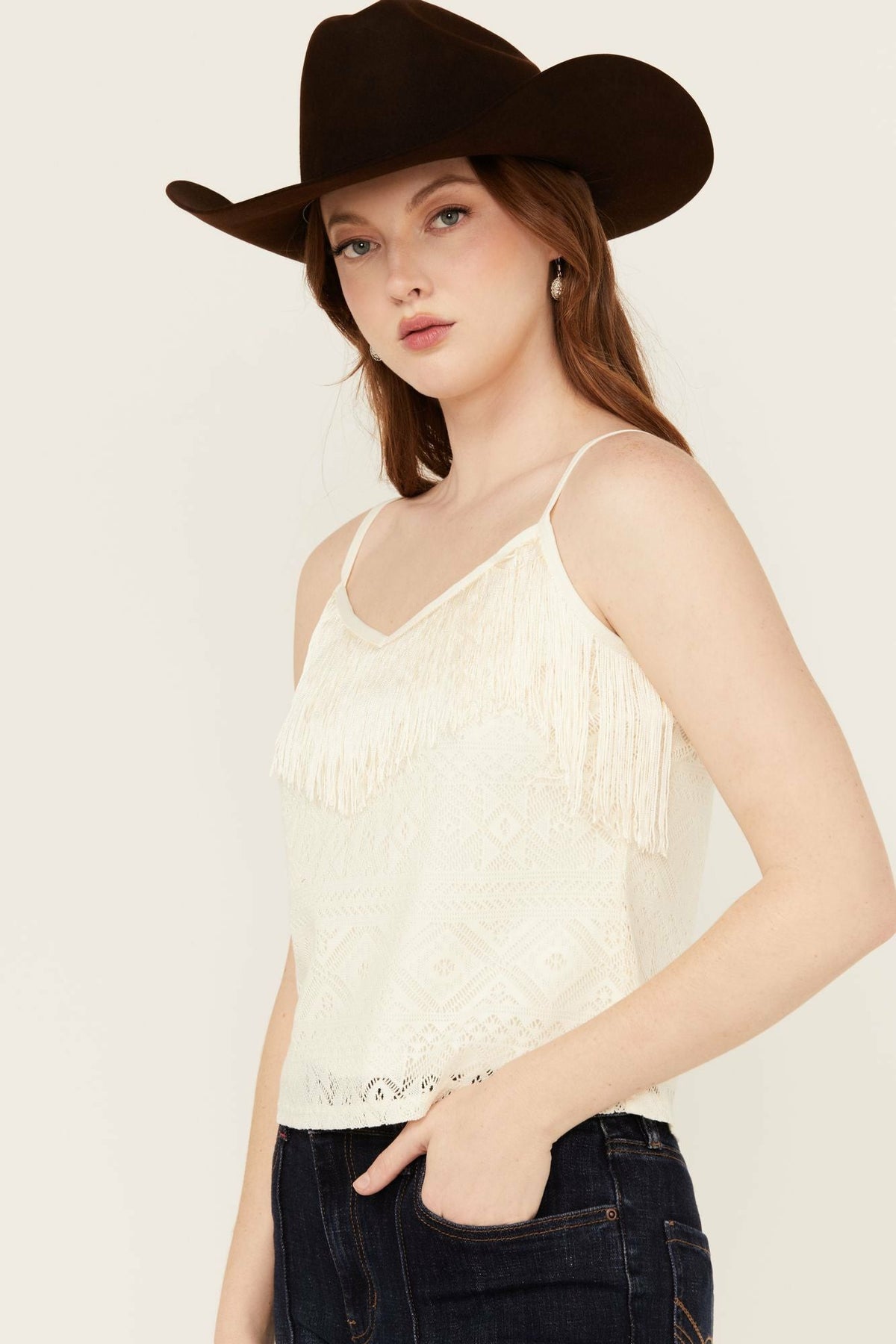 Idyllwind Women | Redmond Lace Fringe Cami