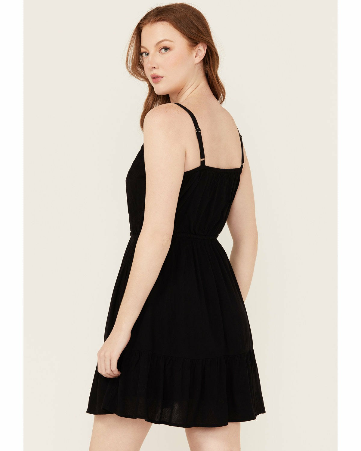 Idyllwind Women | Wilsonia Tie Front Western Embroidered Dress
