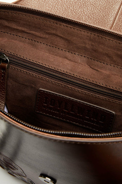 Idyllwind Women | Lenora Longhorn Tooled Leather Crossbody Bag