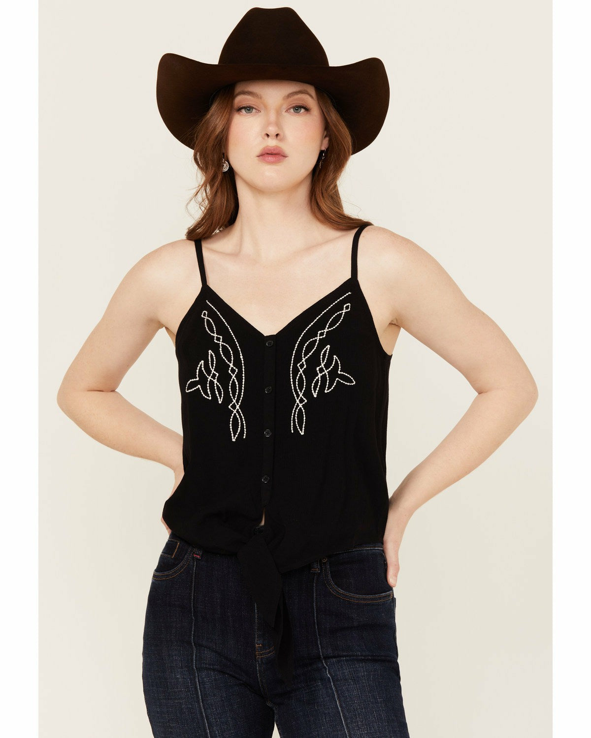 Idyllwind Women | Steele Western Embroidered Cami