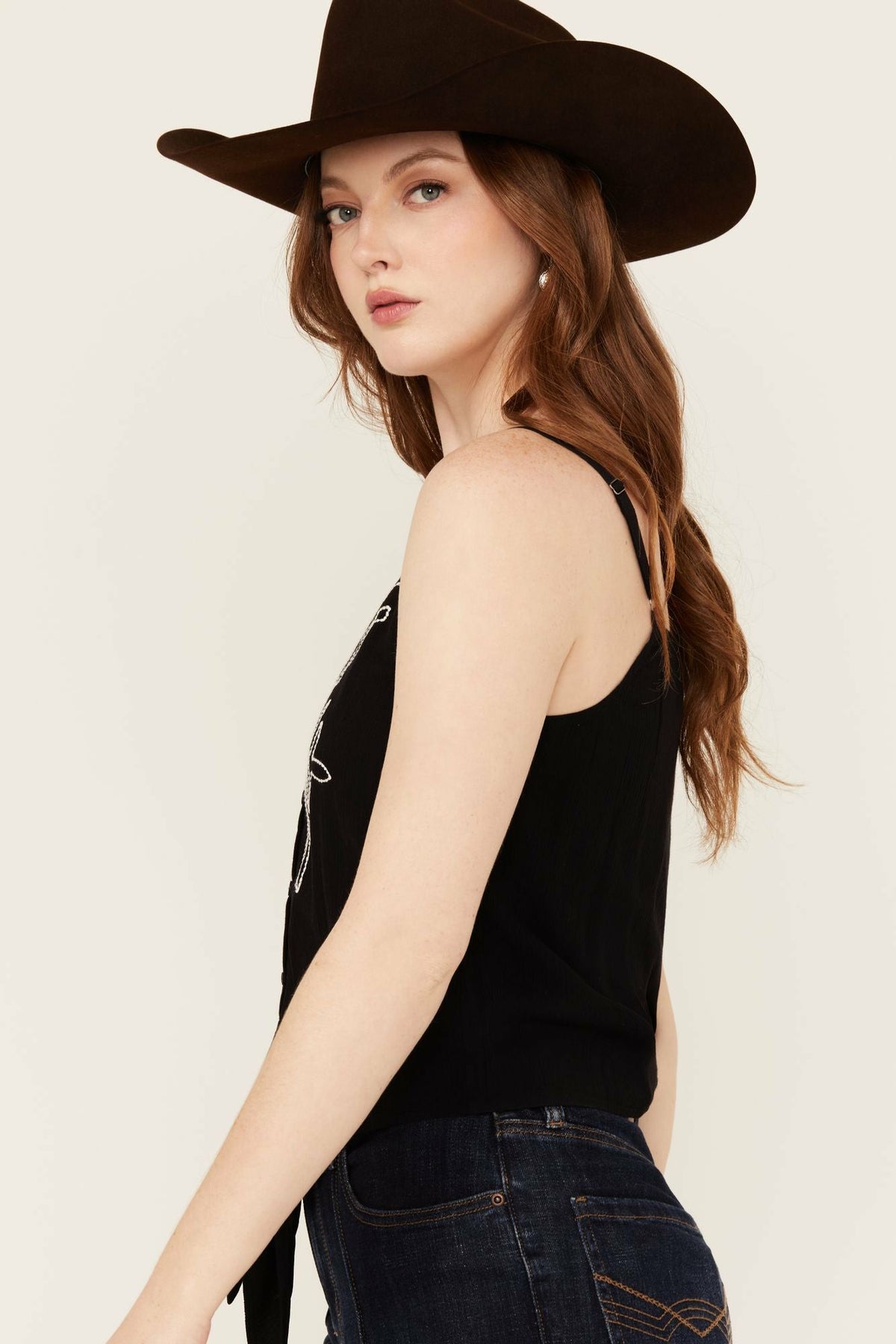 Idyllwind Women | Steele Western Embroidered Cami