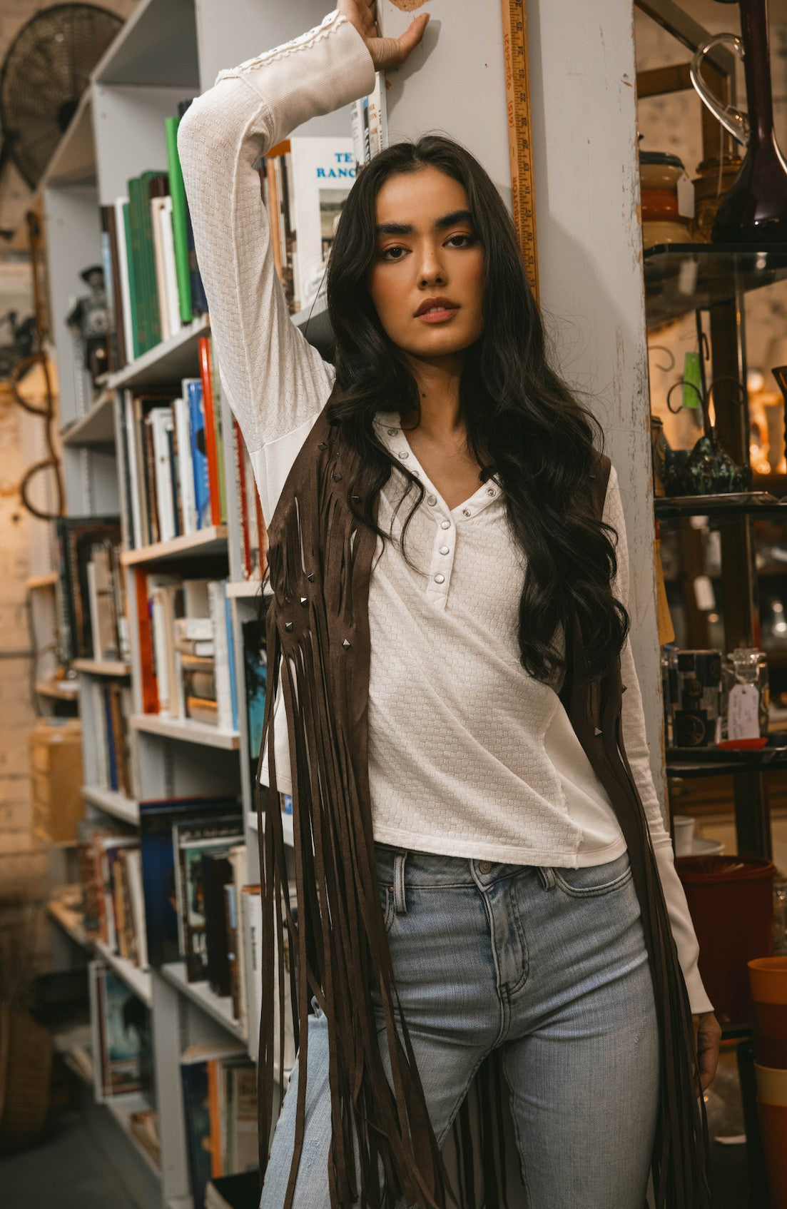 Idyllwind Women | Hattie Beaded Fringe Vest