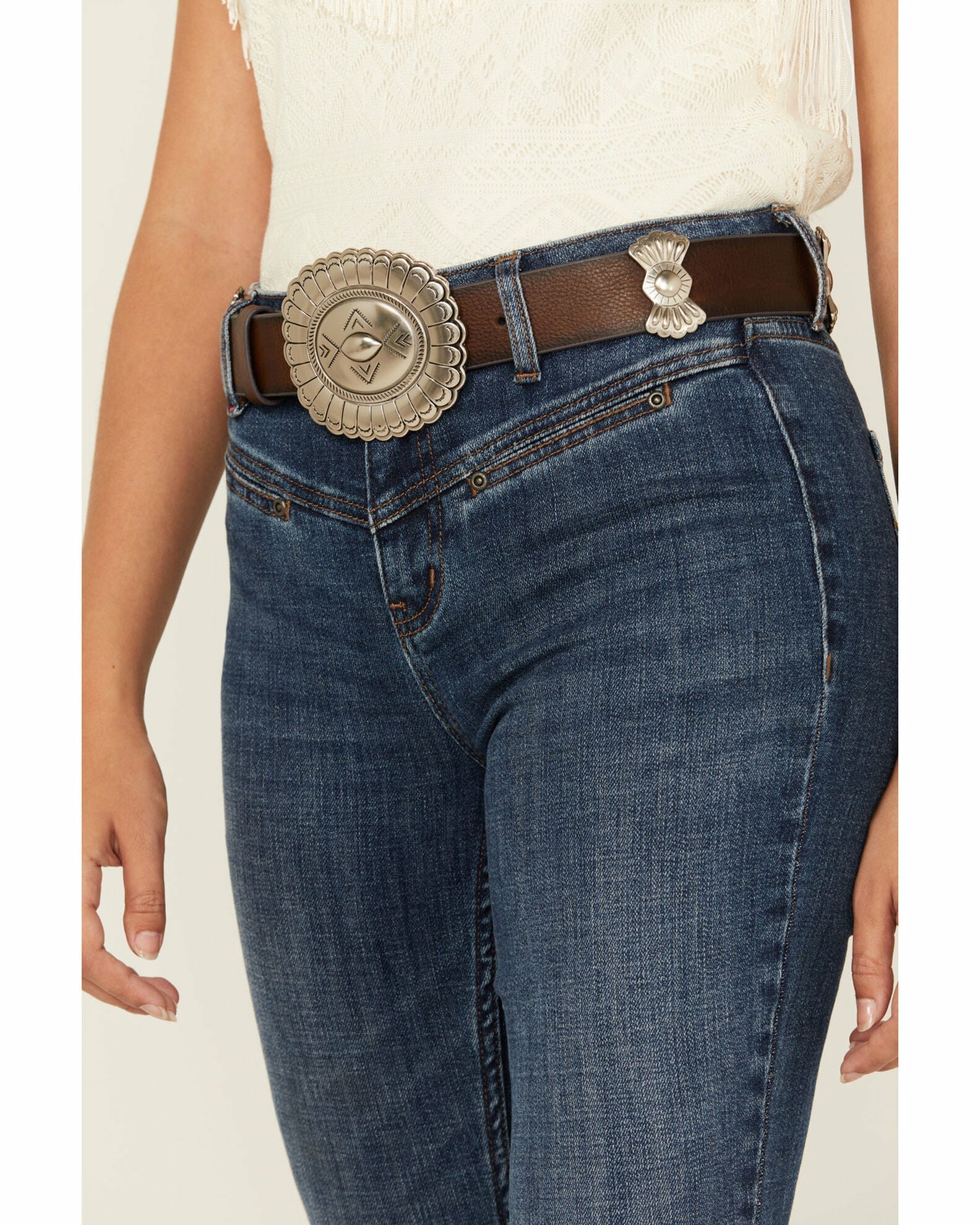 Idyllwind Women | Leather Concho Belt