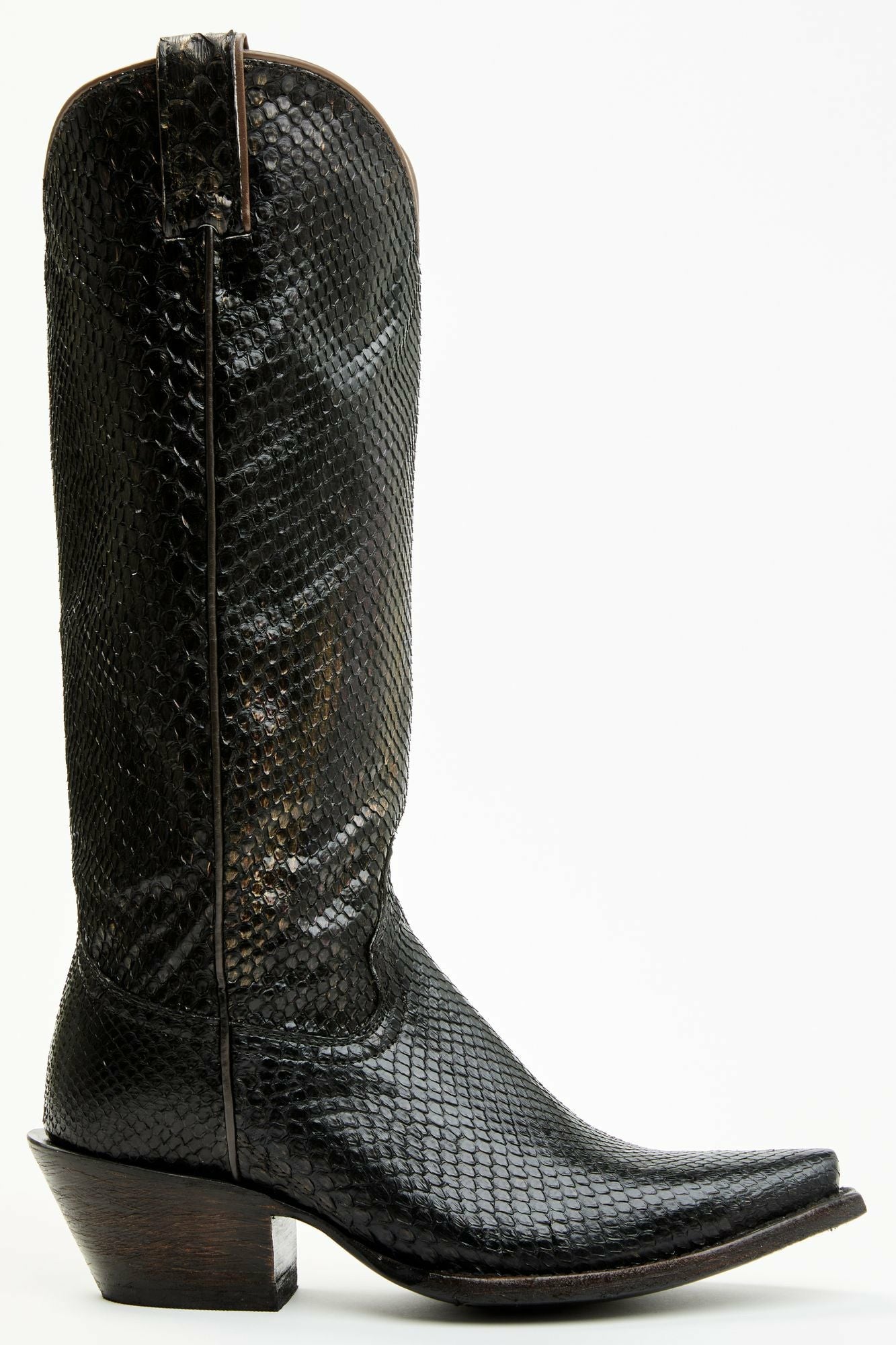 Idyllwind Women | Slay Black Python Tall Western Boots - Snip Toe
