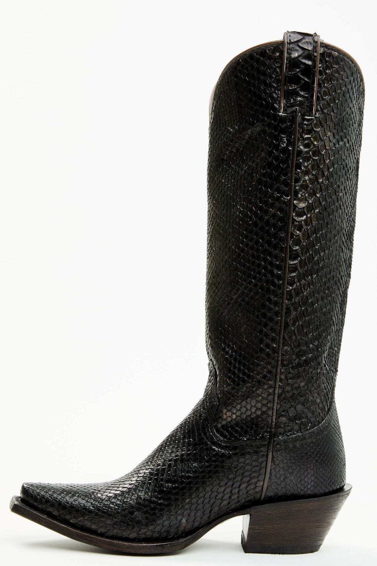 Idyllwind Women | Slay Black Python Tall Western Boots - Snip Toe
