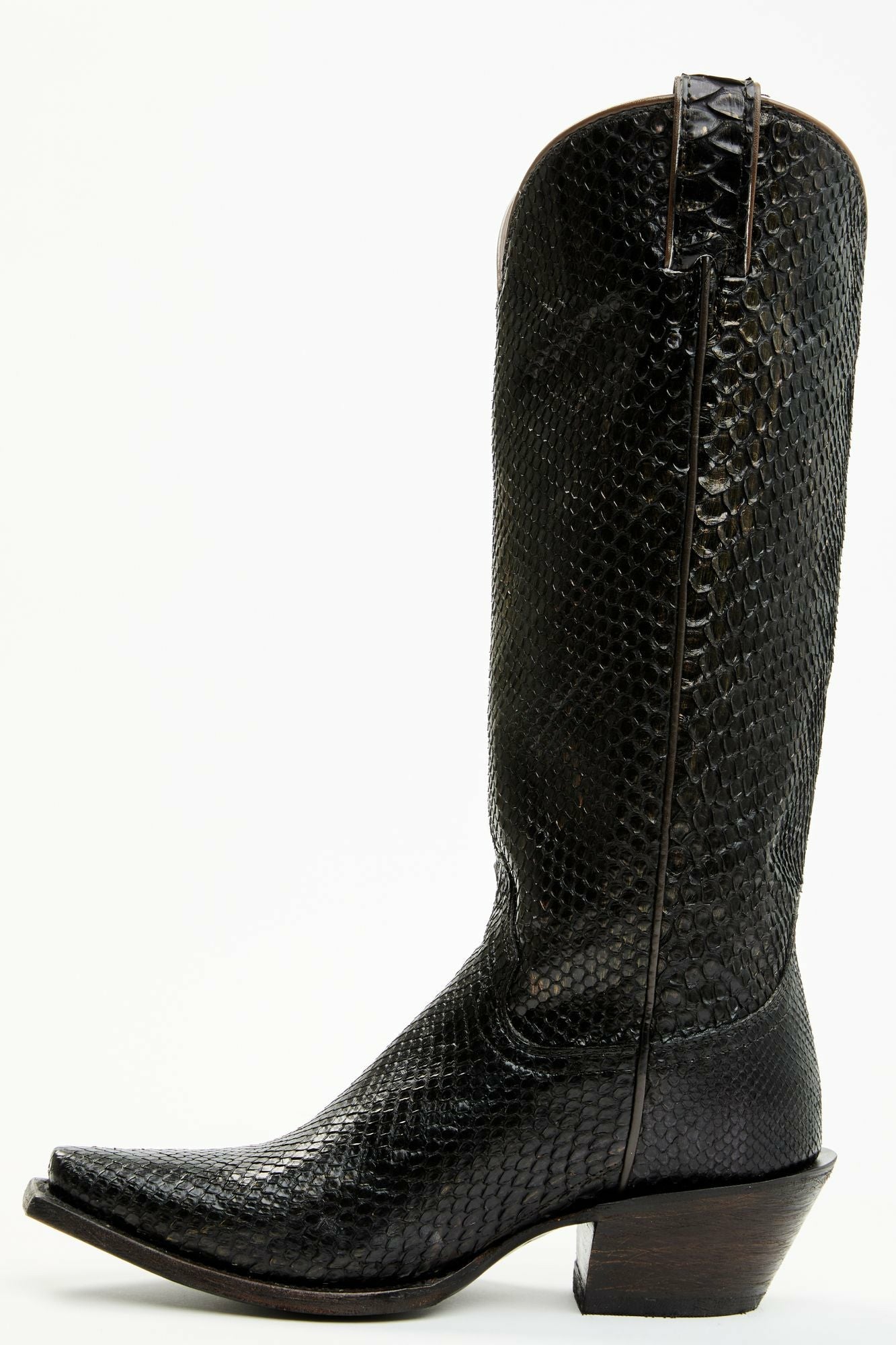 Idyllwind Women | Slay Black Python Tall Western Boots - Snip Toe