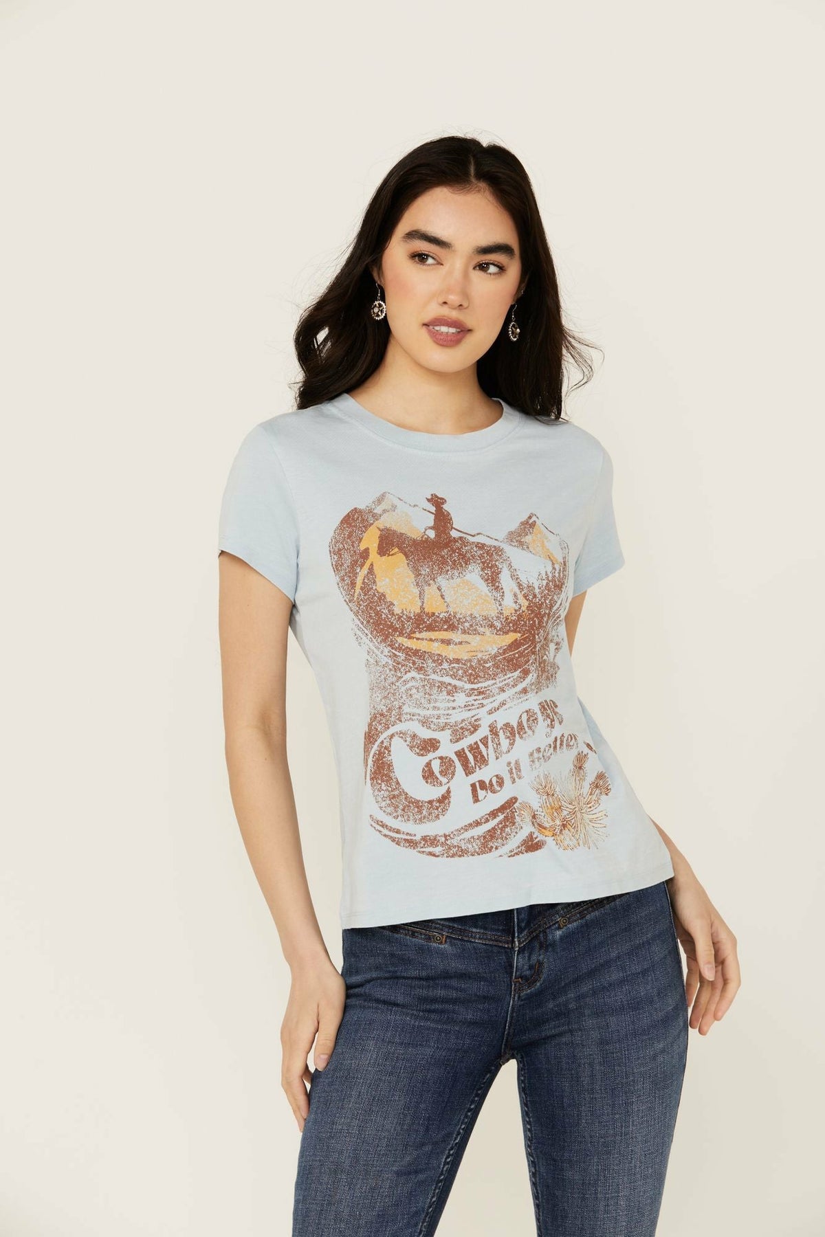 Idyllwind Women | Cowboys Do It Better Relaxed Fit Short Sleeve Graphic Tee