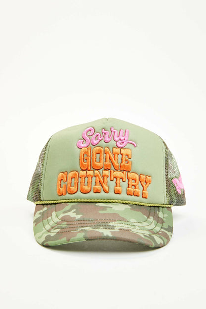 Idyllwind Women | Sorry Gone Country Camo Print Ball Cap