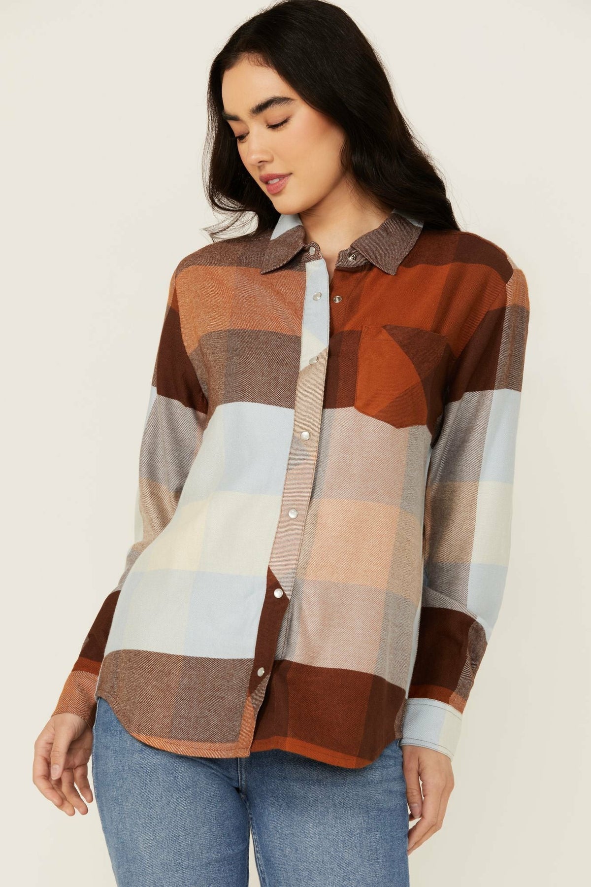 Idyllwind Women | Harlow Long Sleeve Snap Flannel Shirt