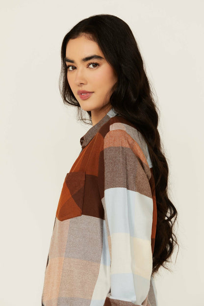 Idyllwind Women | Harlow Long Sleeve Snap Flannel Shirt