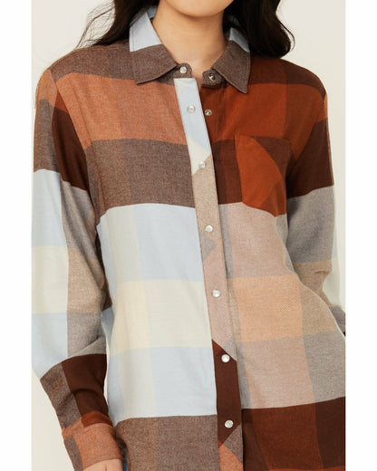 Idyllwind Women | Harlow Long Sleeve Snap Flannel Shirt