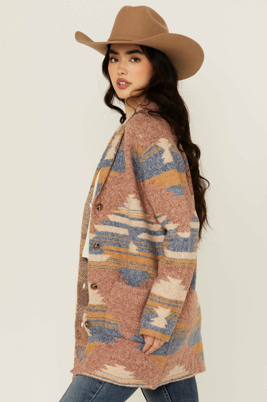 Idyllwind Women | Crosswind Southwestern Print Cardigan