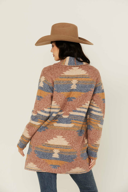 Idyllwind Women | Crosswind Southwestern Print Cardigan