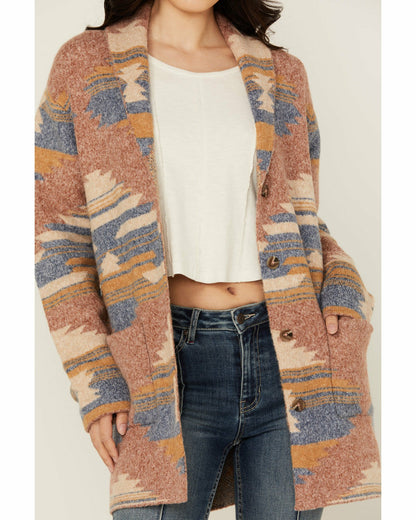 Idyllwind Women | Crosswind Southwestern Print Cardigan