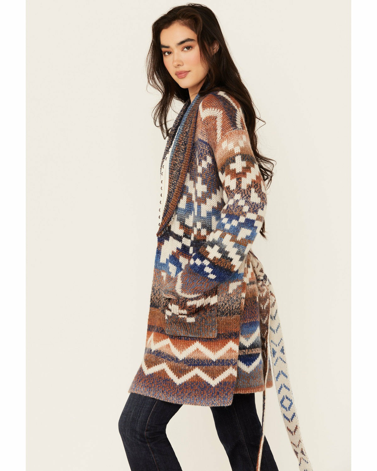 Idyllwind Women | Myhr Southwestern Print Cardigan