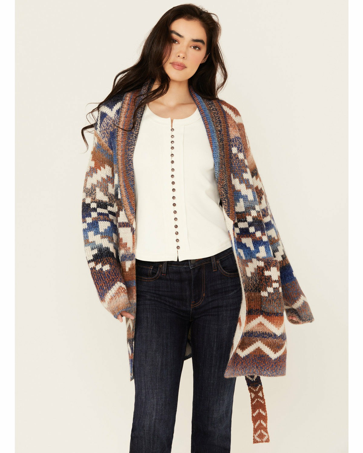 Idyllwind Women | Myhr Southwestern Print Cardigan